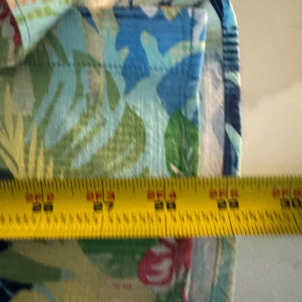 Tommy Bahama Button Up Shirt Mens M Blue Tropical Toucan‎ Veracruz Cay ST325923